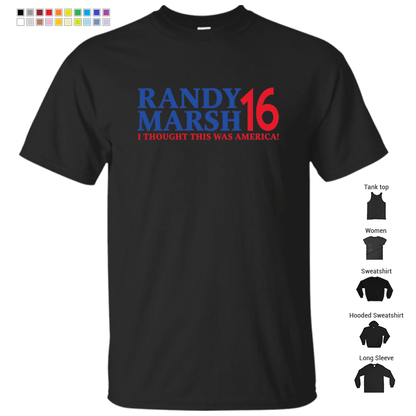 Randy Marsh '16 – I Thought This Was America! Premium Scoop T-Shirt – Store