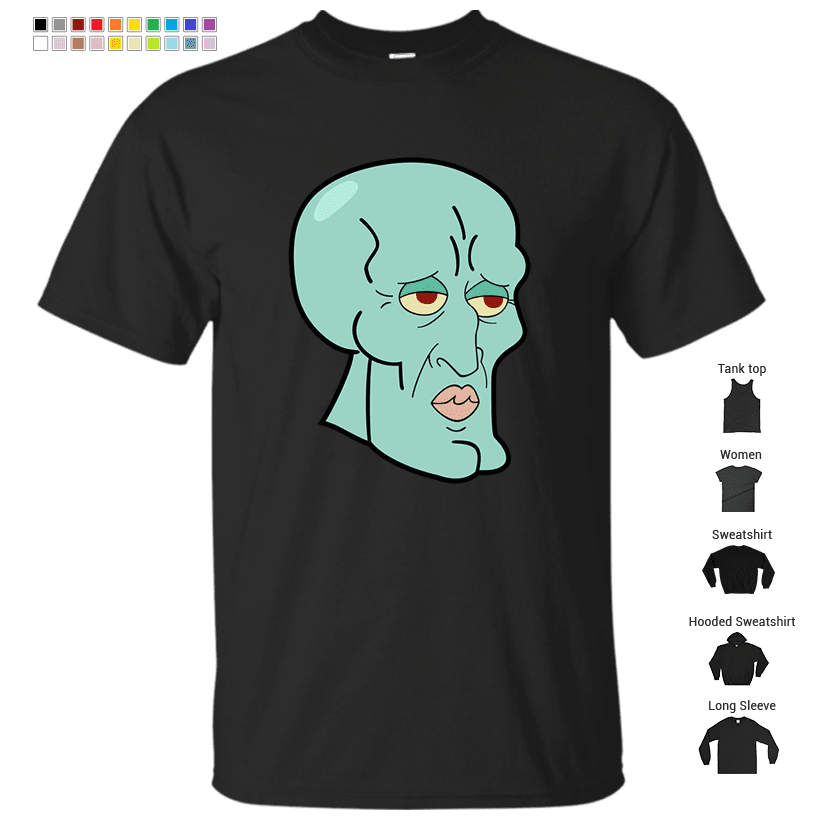 Handsome Squidward T-Shirt – Store