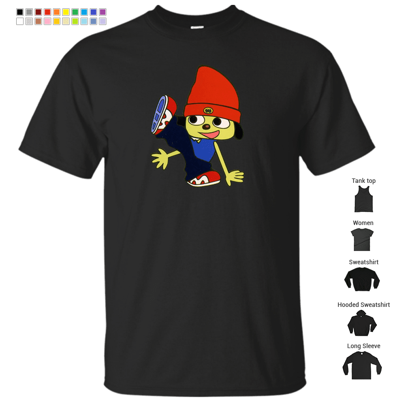 Parappa The Rapper T-Shirt/Sticker T-Shirt – Store