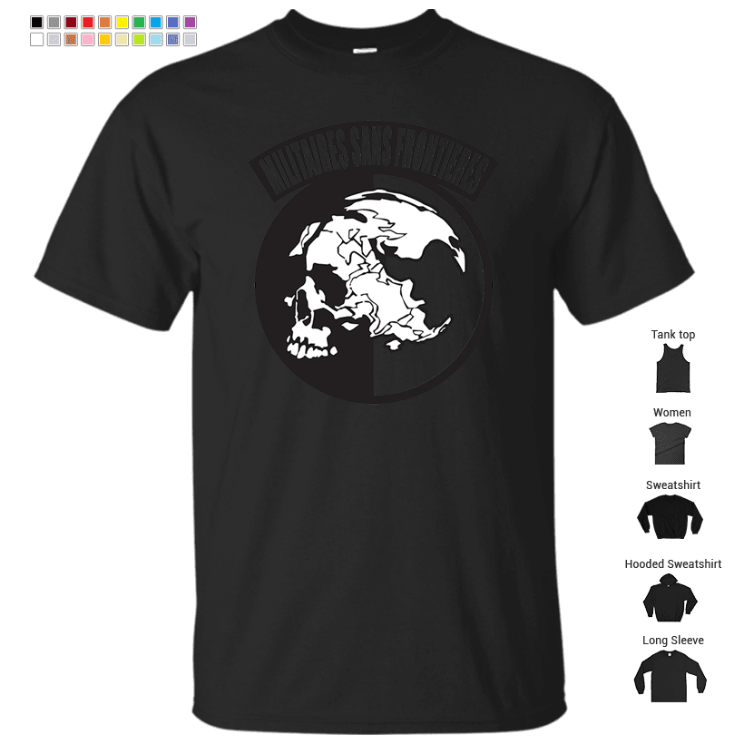 Metal Gear Solid – Msf (Militaires Sans Frontières) T-Shirt – Store