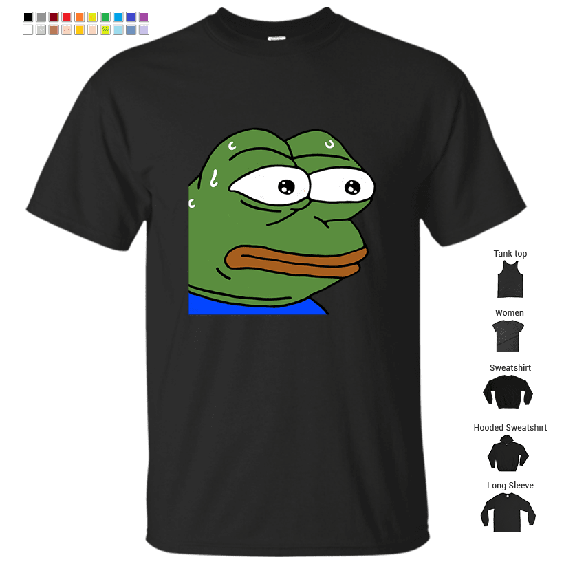 monkaS Twitch emote T-Shirt – Store