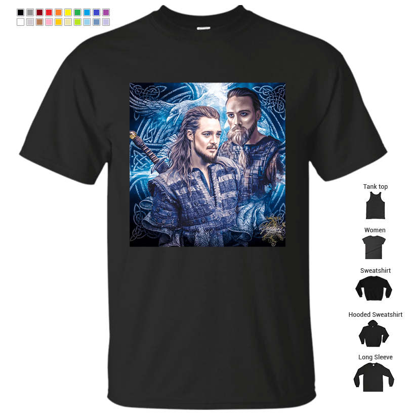Erik and Uhtred- The Last Kingdom T-Shirt – Store