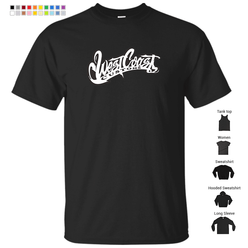 West Coast Customs Merchandise T-Shirt – Store