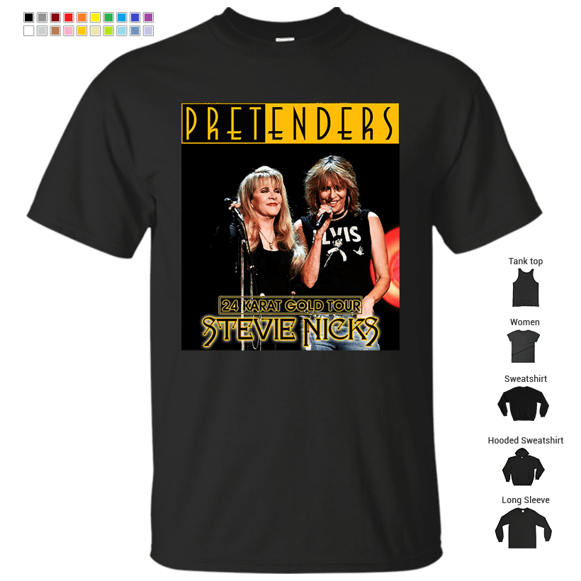 Pretenders & Stevie Nicks 24 Karat Gold Tour 2017 – 02 T-Shirt – Store